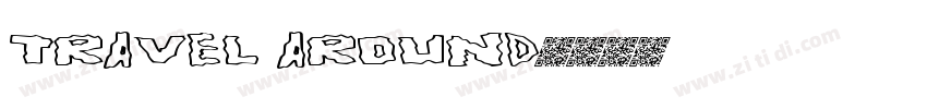 travel around字体转换